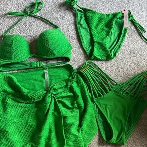 Victoria's Secret Green Bikini Set
